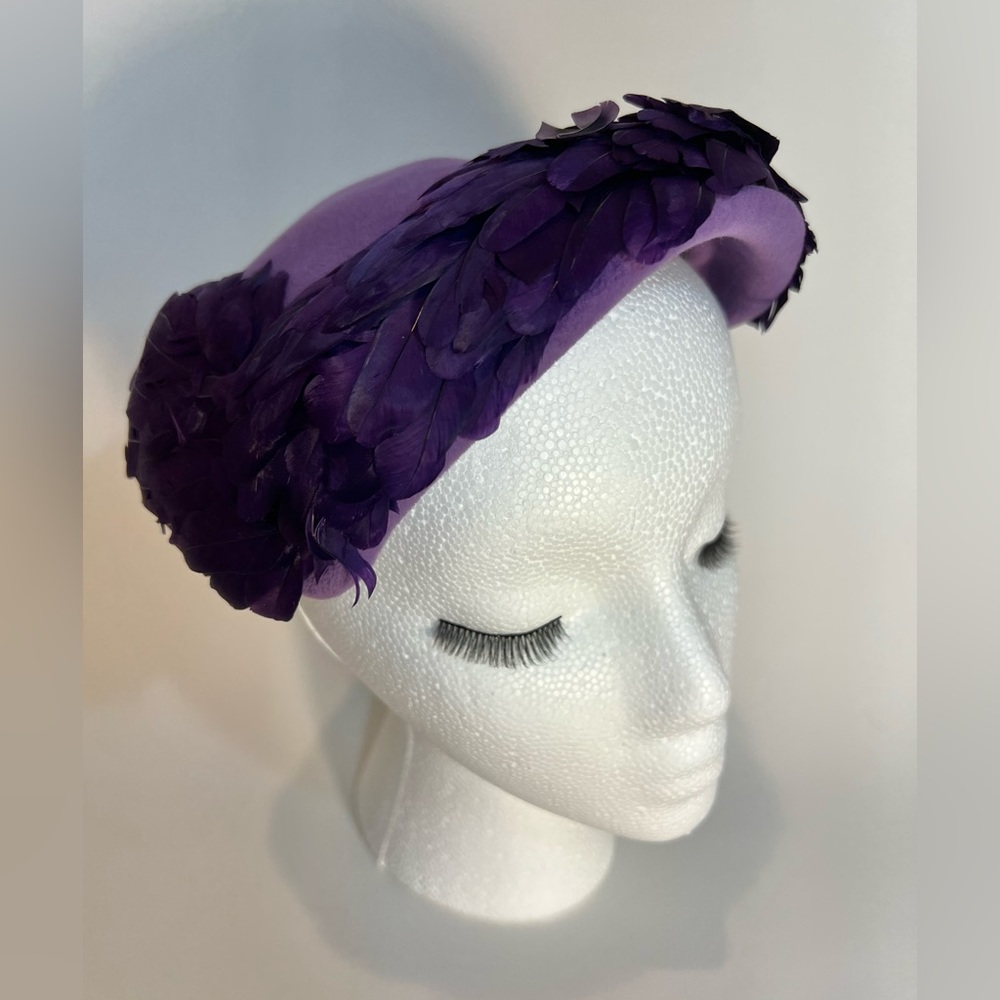 True Vintage L and B Karo New York 1950s hat